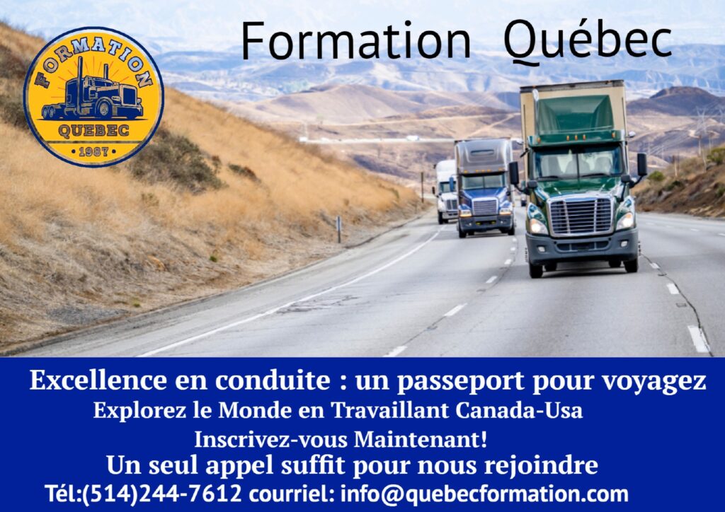 Formation Québec classe 1